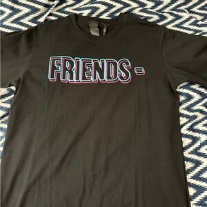 Black 'FRIENDS' Graphic T-Shirt